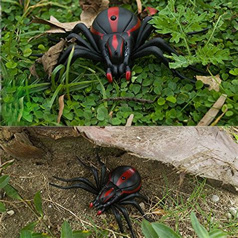 Giveme5 Realistic Fake Spider Scary Toy Remote Control Rc Prank Christmas Model Pricepulse