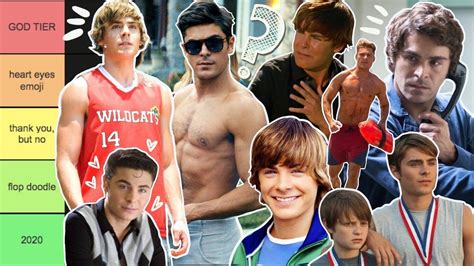 Ranking Every Zac Efron Character Controversial Youtube