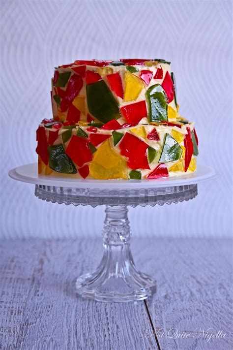 Celebration Stained Glass Cake Low Fat Cake Cake Celebration Cakes