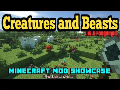 Minecraft Creatures And Beasts Mod Youtube