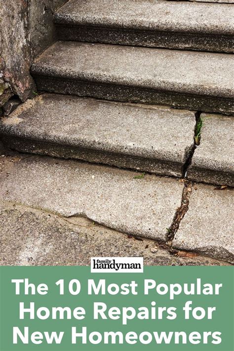 The 10 Most Popular Home Repairs For New Homeowners New Homeowner