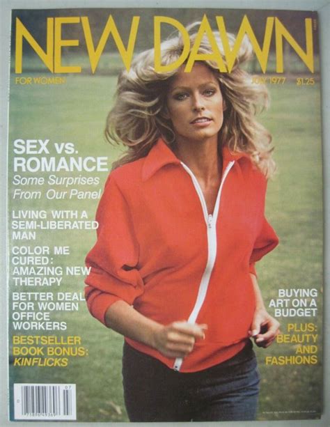 New Dawn For Women Magazine July 1977 Farrah Fawcett Cover Ebay