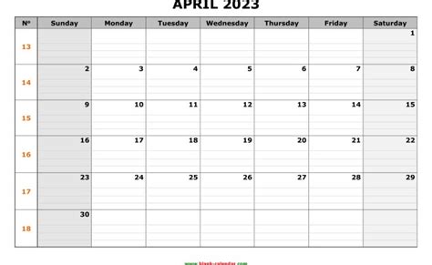 Calendar April 2023 Printable Free Mobila Bucatarie 2023 Resepkuini