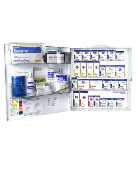 Smartcompliance Large Ansi B Metal First Aid Cabinet