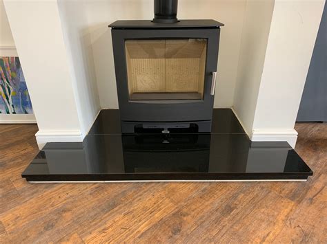 Polished Granite Hearth Yorkshire Stoves And Fireplaces