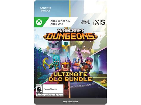 Minecraft Dungeons Ultimate Dlc Bundle Xbox Series Xs And Xbox One