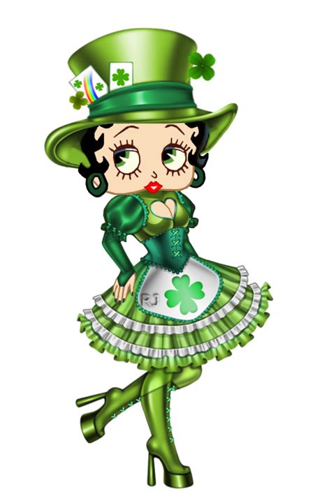 Betty St Patricks Day Black Betty Boop Betty Boop Pictures Betty
