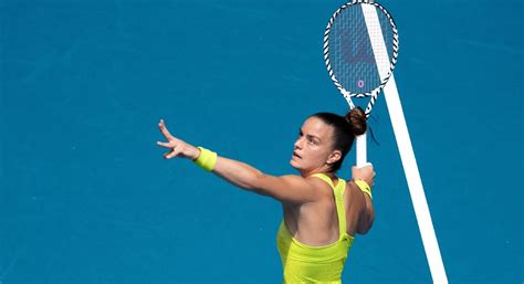 Maria sakkari takes on amanda anisimova in round 3 of the us open 2020. Maria Sakkari's Journey At The Australian Open Comes To An End - Greek City Times