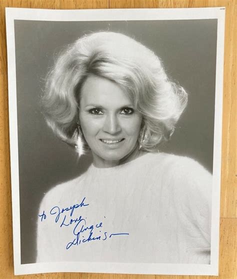 Angie Dickinson Signed Inscribed Photo 8x10 Bandw Police Woman