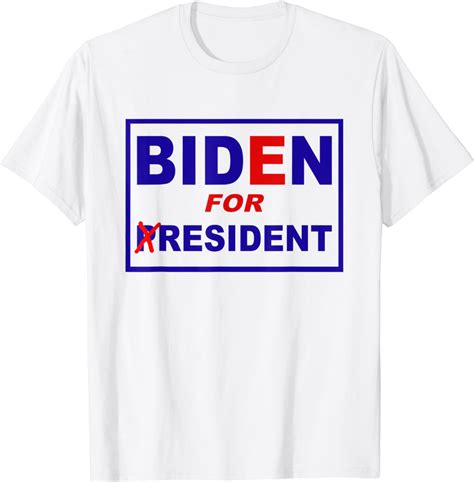 Funny Anti Joe Biden For Resident T Shirt Clothing Shoes