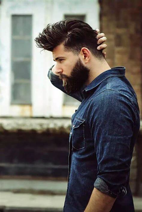 Best hairstyles for men 2018 (huge hair transformation) (undercut & beard) #36. Choosing The Perfect Hairstyle and Beard Combination ...