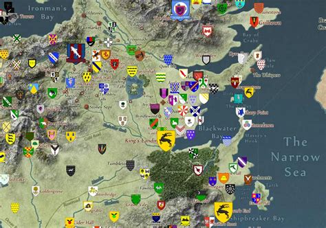 Interaktiv Durch Westeros Die Ultimative Game Of Thrones Karte We