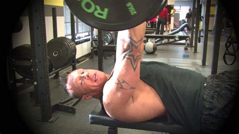 Tyson Mcguires Training Workout Triceps Skullcrushers Youtube