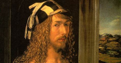 Hot Renaissance Men Albrecht Dürer Self Portrait At 26