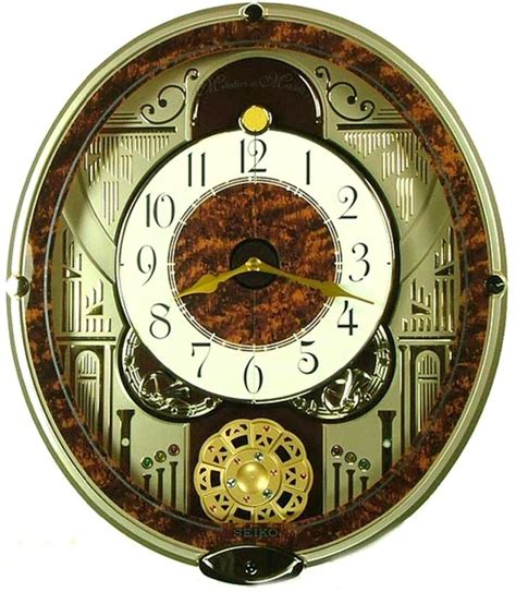 Melodies In Motion French Horns Musical Wall Clock Dutch Country