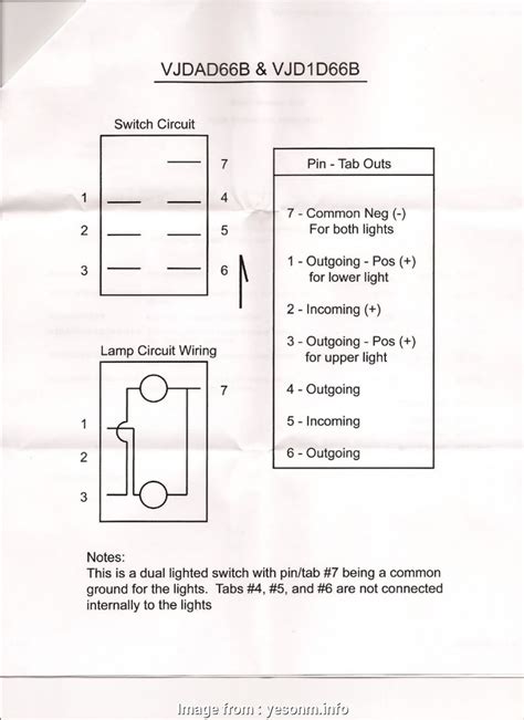 Electric motor relay wiring wiring diagrams. Rocker Switch Wiring 4 Pin Cleaver Carling Technologies ...