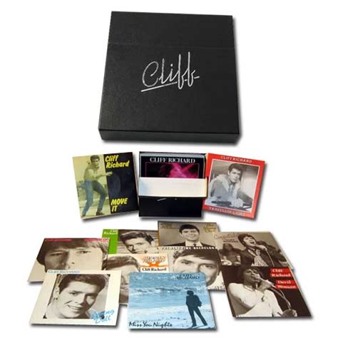 cliff richard cliff singles collection uk promo 7 single box set 114815