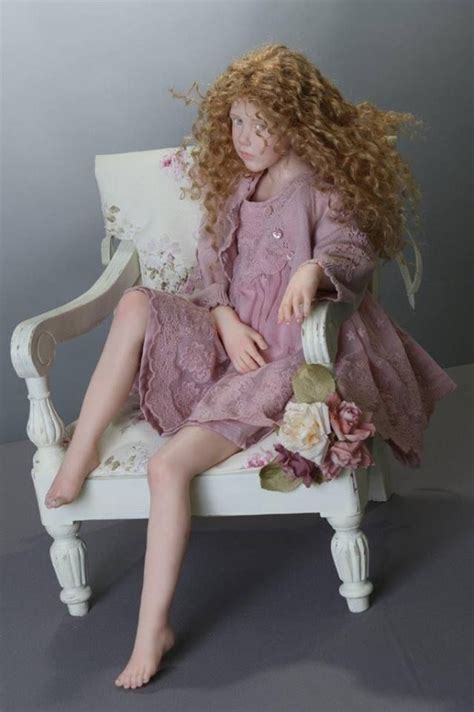Thoughtful By Laura Scattolini Ooak Art Doll Dolls House Figures