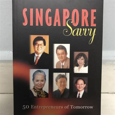 Singapore Savvy 50 Entrepreneurs Of Tomorrow Hobbies And Toys Books