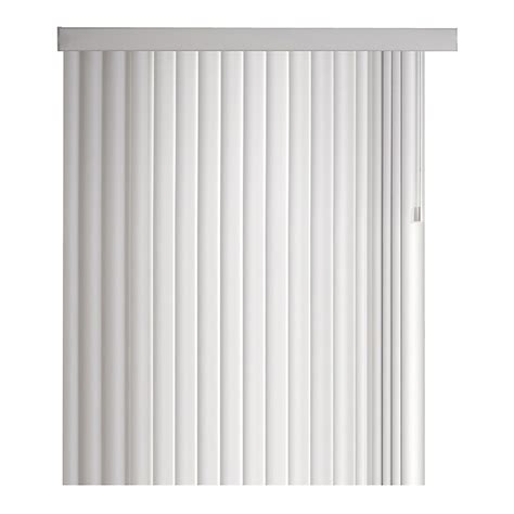 Home Decorators Collection 104x84 White 45 Inch Crown Vertical Blind
