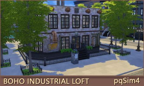 No Cc Boho Industrial Loft Sims 4 Speed Build And Download