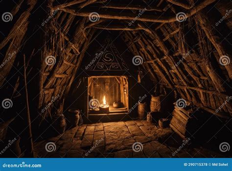 A Scholar Documenting The Mysterious Symbols Adorning The Walls Of The