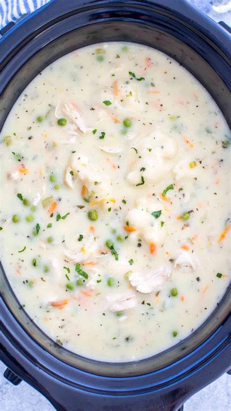 Crockpot Chicken And Dumplings Sweet And Savory Meals