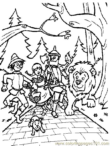 The wind began to switch, the house to pitch, and suddenly the hinges started to unhitch, just then the witch! detail wizard of oz coloring pages | free printable ...