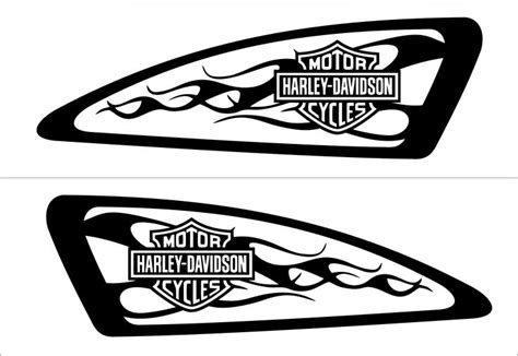 Pin On Harley Decals Airbrush Gas Tank Stencils Vinyl