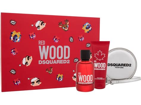 Dsquared Red Wood Set Eau De Toilette Ml Shower Gel Ml