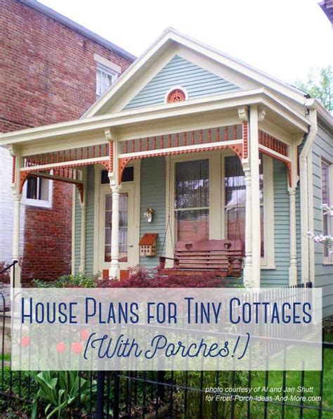 Small Cottage House Plans With Amazing Porches