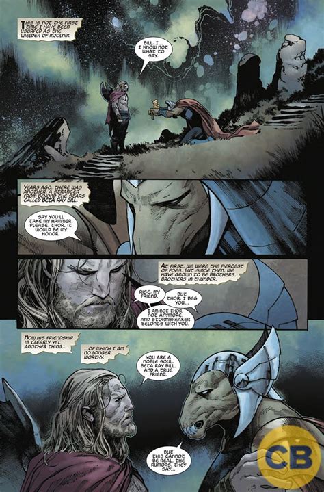 Exclusive The Unworthy Thor 2 Marvel Preview Thor Comic Marvel