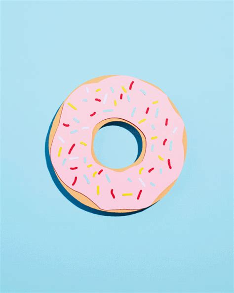 Who Likes Donuts Paper Crafted Animated On Behance
