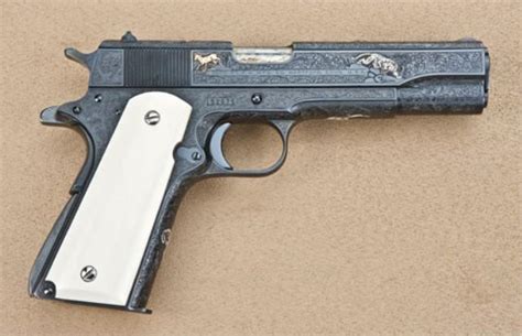 Colt Model 1911a1 38 Super Semi Automatic Pistol Serial 152675
