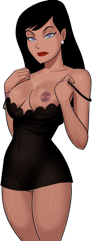 Rule Girls Bare Shoulders Belly Black Hair Breasts Cleavage Dc Dc Comics Dcau Dress