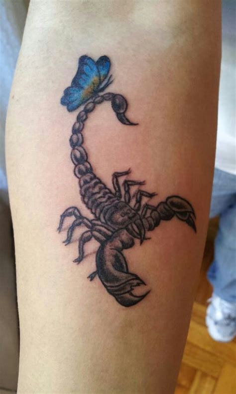 female scorpio tattoo designs