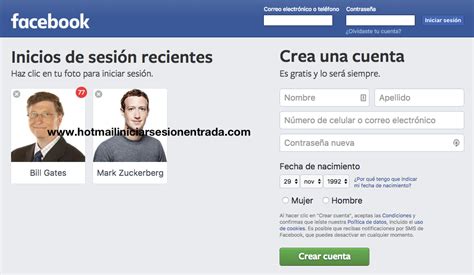 Facebook Iniciar Sesion En Español Entrar