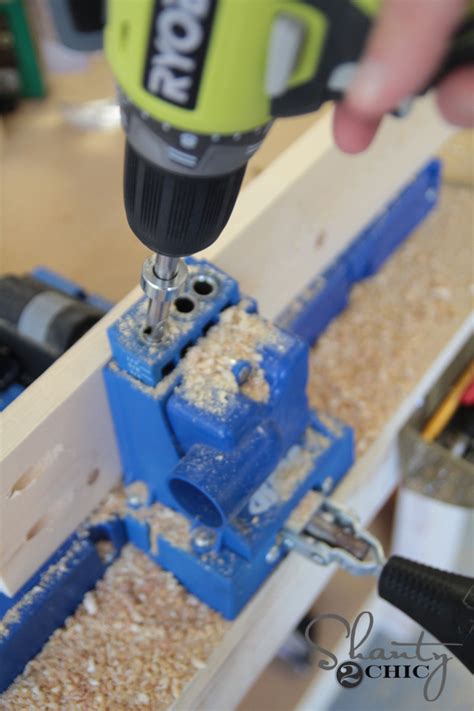 How To Use A Kreg Jig Youtube Video Shanty 2 Chic