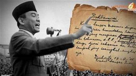 Hut Ke Ri Berikut Isi Teks Proklamasi Kemerdekaan Indonesia