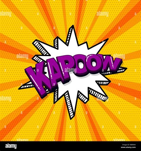 Pop Art Comic Text Stock Vector Image And Art Alamy