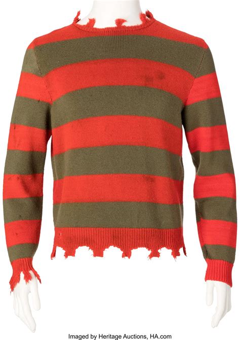 Bid Now Robert Englund Freddy Krueger Signature Sweater From A