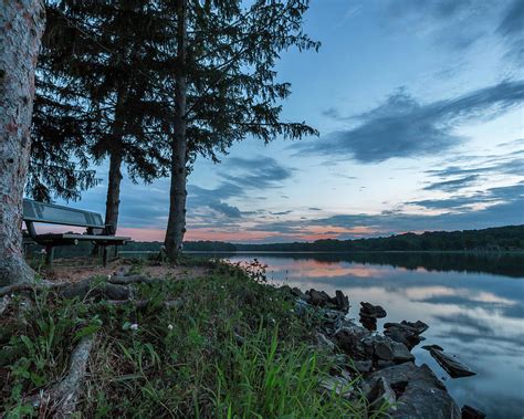 Sunset At Ford Pinchot State Park Photograph By Jim Cheney Fine