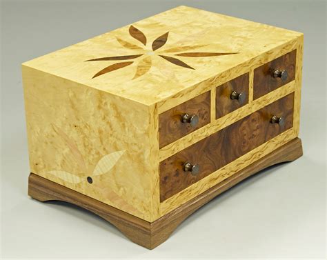 Bespoke Jewellery Box With Four Drawers Makers Eye