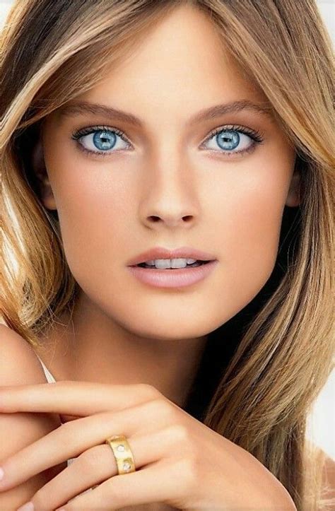 beautiful woman with blue eyes telegraph