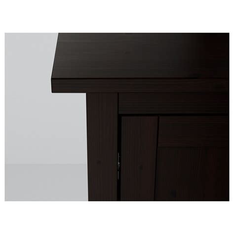 X 58 x 11 cm / 22 kg caractéristiques : HEMNES Buffet, brun noir, 157x88 cm - IKEA
