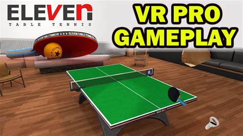 Eleven Table Tennis Vr Multiplayer Gameplay Oculus Quest 2 Ping Pong