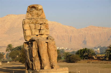 Colossi Of Memnon Luxor And Karnak Pictures Egypt In Global Geography