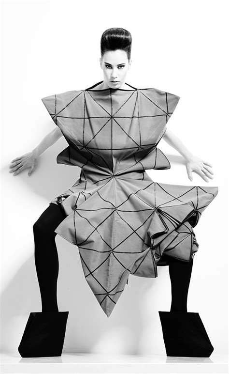 the iteration ii innovative fashion fashion design geometric fashion