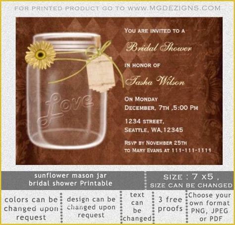 Free Printable Rustic Bridal Shower Invitation Templates Of Printable