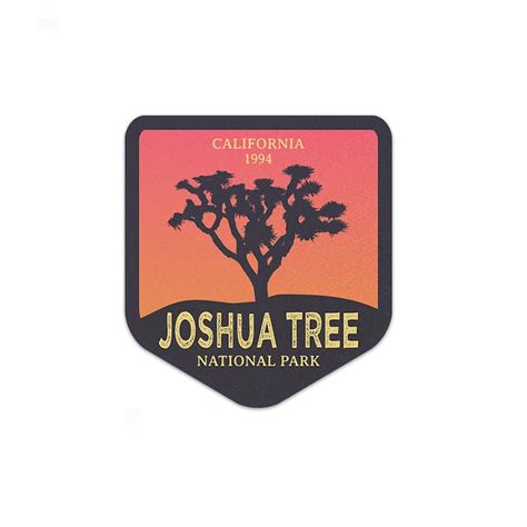 Joshua Tree National Park Sticker National Park Decal Etsy